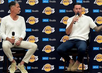 LeBron James is gone, but Lakers GM Pelinka and coach Redick are excited about future