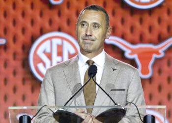 Steve Sarkisian reveals shocking challenge with President Trump attending Texas-Tennessee matchup Steve Sarkisian reveals shocking challenge with President Trump attending Texas-Tennessee matchup