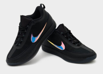 The Nike Book 2 Adds Iridescent Swooshes For The “Desert Night”