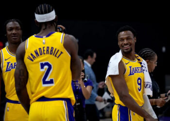 ‘This is a meritocracy’: Lakers open training camp with mandate of competition