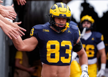 Michigan TE apologizes for leaked texts directed at coach
