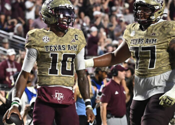 Texas A&M football snap count leaders vs. Arkansas in Week 5